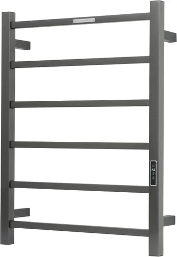 Vista 12 de Toalleros térmicos para baño, calentadores eléctricos de toallas para montar en la pared con temporizador y control de temperatura, calentador