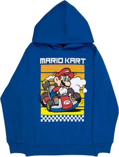 Vista 2 de Nintendo Super Mario - Paquete de 2 sudaderas con capucha y camiseta para niños Super Mario con capucha