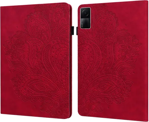 Vista 18 de ALILANG Funda para Xiaomi Redmi Pad de 10.61 pulgadas 2022 con lápiz capacitivo, múltiples ángulos de visión con soporte de piel sintética