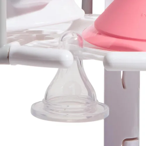 Vista 3 de Munchkin® Estante de secado de alta capacidad para biberones y accesorios, blanco