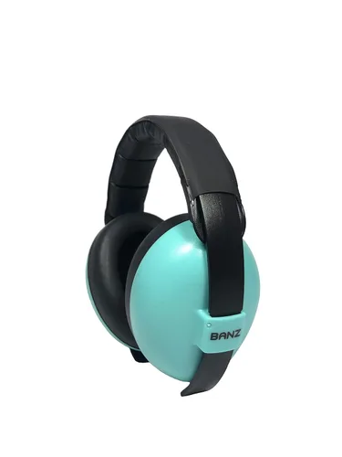 Vista 4 de BANZ Bubzee Audífonos para Bebé para Protección contra el Ruido - Orejeras para Bebé, Recién Nacido, Infante y Niño Pequeño, 0 a 36 Meses