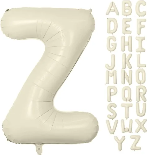 Vista 42 de Globos de letras azules de 40 pulgadas, globo grande del alfabeto de aluminio de Mylar para decoración de cumpleaños, boda, aniversario, graduación
