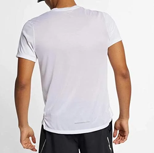 Vista 2 de Nike Miler Breathe - Camiseta reflectante de manga corta para hombre