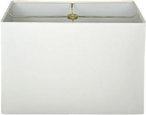 Vista 21 de Royal Designs, Inc. HB-613-12AGL Pantalla para lámpara de tapa dura rectangular, (5 x 10) x (8 x 12) x 9.5, Oro Antiguo