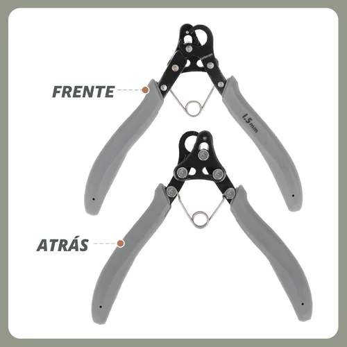 Vista 9 de The Beadsmith Bucle de 1 paso, 0.059 in, alambre de manualidades de calibre 26-18, crea bucles consistentes para rosarios, aretes, pulseras