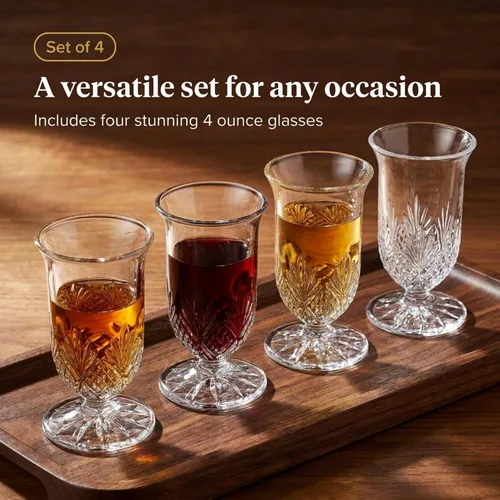 Vista 12 de Godinger Vasos de whisky, Dublín, 4oz - Juego de 4