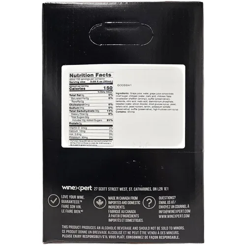 Vista 2 de LE25 Australia Pinot Gris Verdelho 14L - Wine Ingredient Kit by Winexpert