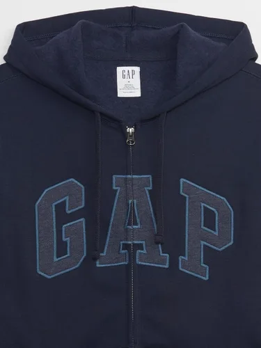 Vista 5 de GAP Sudadera con capucha y cremallera completa para hombre