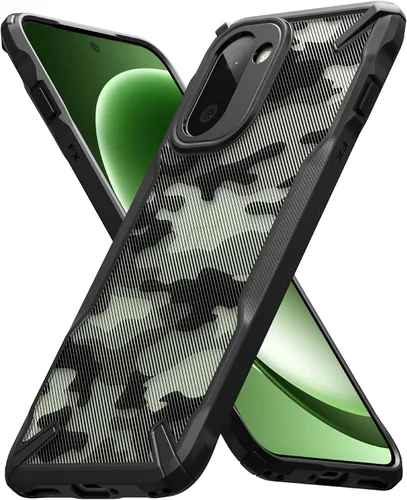 Vista 11 de Ringke Fusion-X [Recortes precisos para lentes de cámara] Compatible con OnePlus 12, parachoques aumentado, parte trasera dura, resistente, funda