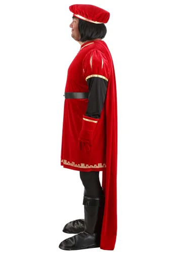 Vista 12 de Disfraz Lord Farquaad para Hombre Talla Plus Size Multicolor
