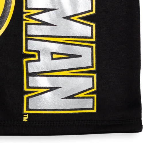 Vista 8 de DC Comics Justice League Batman - Sudadera con capucha de forro polar con media cremallera