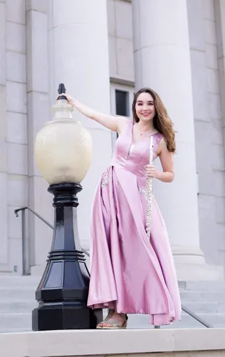 Vista 4 de Vestidos de fiesta de satén con cuello en V para mujer largos con bolsillos color rosa rubor vestidos de noche formales fruncidos
