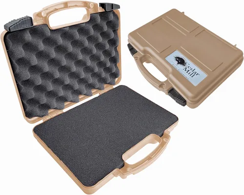 Vista 19 de Cedar Mill Fine Firearms Estuche para pistola aprobado por la TSA - Caja fuerte para pistola y pistola de 0.354 in, revólver - Estuche rígido
