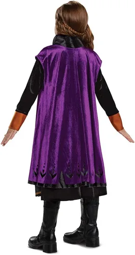 Vista 2 de Disguise Disney Anna Frozen 2 - Disfraz de Halloween para niña