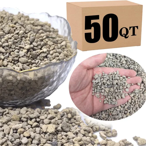 Vista 18 de Piedra pómez hortícola para plantas tamizada profesional (8 cuartos de galón, 1/2 pulgada)