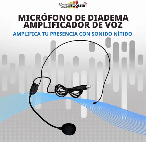 Vista 2 de Voicebooster - Micrófono de micrófono ajustable con control