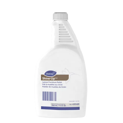 Vista 2 de Diversey Shine-Up Limpiador de muebles (spray de gatillo, 32 onzas, caja de 12)