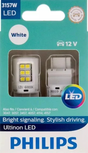 Vista 10 de Philips 3157ALED Ultinon LED (ámbar), paquete de 2