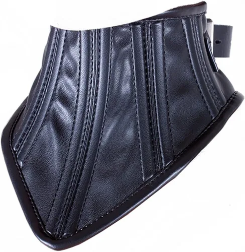 Vista 2 de Miyabitors Disfraz de reina para cosplay, cuello noble negro, gargantilla, cuello atado, circunferencia del cuello 17.7 pulgadas, Cuero, No es una
