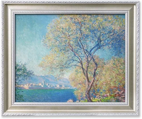 Vista 99 de IPIC - Reproducción artística de los lirios de agua de Claude Monet 1906, impresiones giclée coinciden con el marco dorado clásico, arte de pared