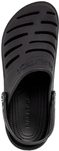 Vista 4 de Nautica Zuecos para mujer Sandalias deportivas deportivas Zapatos de agua sin cordones con correa trasera ajustable Zapatos deportivos de playa