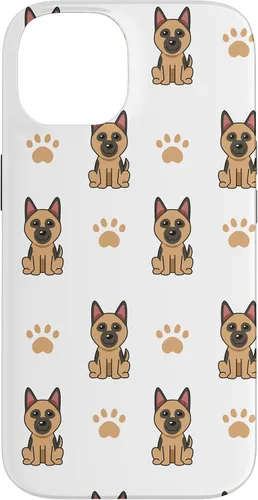 Vista 4 de Funda con diseño de pastor alemán para iPhone 16