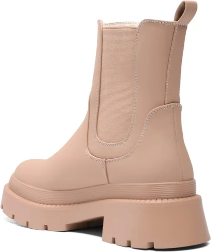Vista 3 de DREAM PAIRS Chelsea - Botines de plataforma para mujer