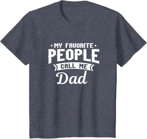 Vista 56 de My Favorite People Call Me Dad - Camiseta divertida, Negro, S