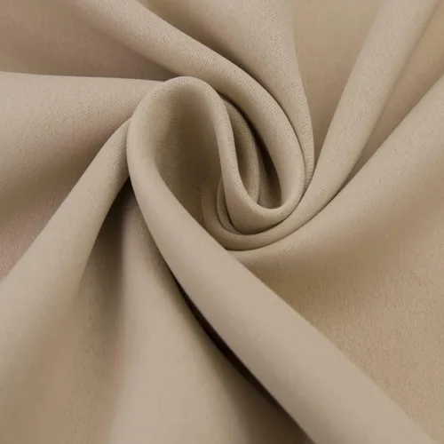 Vista 5 de GYROHOME Cortinas opacas autoadhesivas con diseño superior para ventana de cocina, paneles de cortina con aislamiento térmico y alzapaños sin Beige