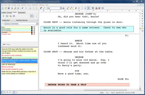 Vista 6 de Movie Magic Screenwriter 6 [Descargar]