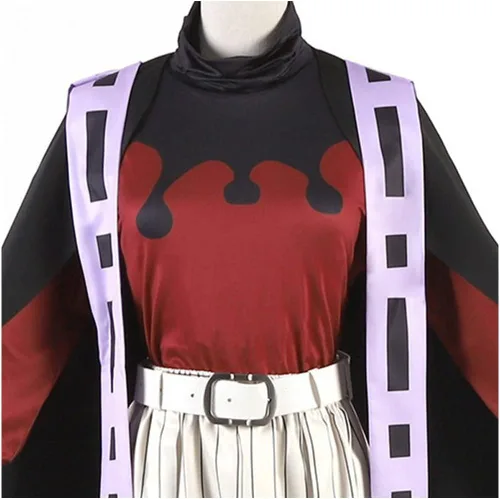 Vista 3 de Douma - Disfraz de kimono para cosplay, traje de uniforme de Douma, traje de Halloween