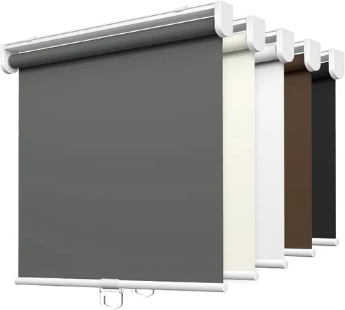 Vista 16 de LazBlinds - Persianas enrollables sin herramientas, sin taladro, sin cuerdas, para ventanas, protección UV, aislamiento térmico, filtro de luz