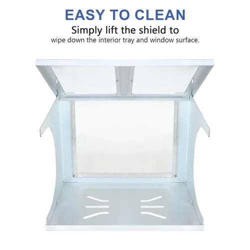 Vista 4 de SCOTTCHEN Banco amoladora de ojos cerrado, protector de seguridad universal para chispas y polvo, 1 paquete