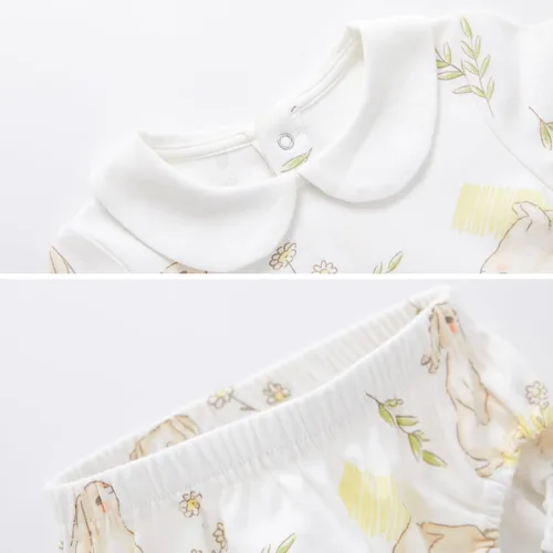 Vista 73 de pureborn Vestido de bebé niña 0-24 meses