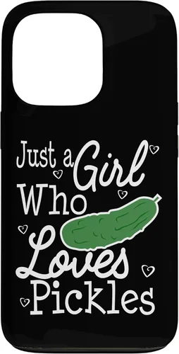Vista 10 de Pickles Just A Girl Who Loves Funny Case for iPhone 16
