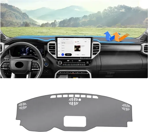 Vista 53 de Autorder Alfombrilla de cubierta de tablero para Toyota 4Runner 2003 2004 2005 2006 2007 2008 2009 Accesorios Cubierta de tablero de terciopelo