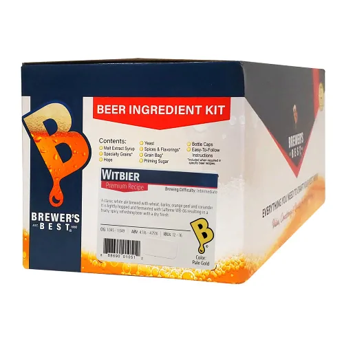 Vista 5 de Kit de ingredientes para preparación casera de cerveza Brewer's Best BIK-1051 Witbier