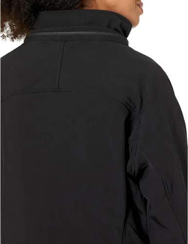 Vista 4 de ORORO mens Classic Heated Jacket (Black With Red Zipper)