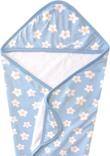 Vista 113 de Copper Pearl Toallas de baño con capucha, toallas de baño de tela de rizo de primera calidad con capucha, bolsillos y diseños geniales, ideales