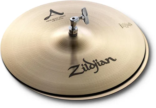 Vista 8 de Avedis Zildjian Company Serie A New Beat Platillos Hi-Hat - 12 pulgadas