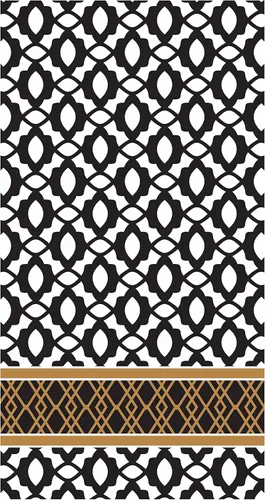 Vista 46 de Ideal Home Range Servilletas de papel de 20 unidades, Ariella Silver