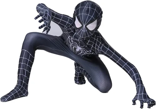 Vista 2 de Disfraz de superhéroe para niños Halloween cosplay elastano estilo 3D