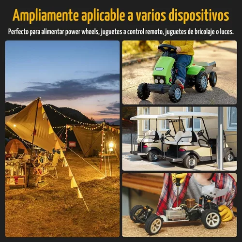 Vista 7 de Kzreect Convertidor reductor de 20 V a 12 V compatible con batería Dewalt General