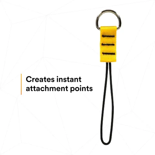 Vista 5 de 3M - DR-CORD-10PK DBI-SALA Protección contra caídas para herramientas, 1500009, cable de anillo en D con lazo, cinchas a herramientas que pesan