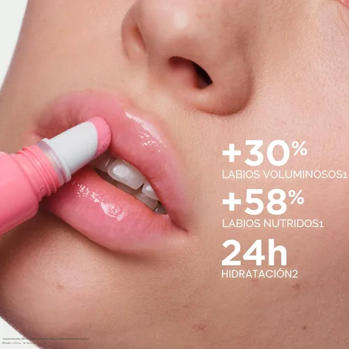 Vista 3 de Clarins Lip Perfector Peptide Plumping and Hydrating Lip Gloss Instant Shine With Sheer, Shimmer Finish Non-Sticky Texture with Vanilla Scent