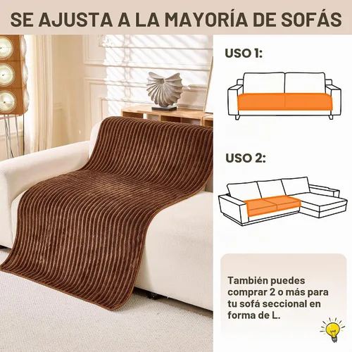 Vista 8 de MEETSKY Fundas de sofá para sofá, funda de sofá 100% impermeable para perros, fundas de sofá para mascotas, fundas de sofá suaves y antideslizantes