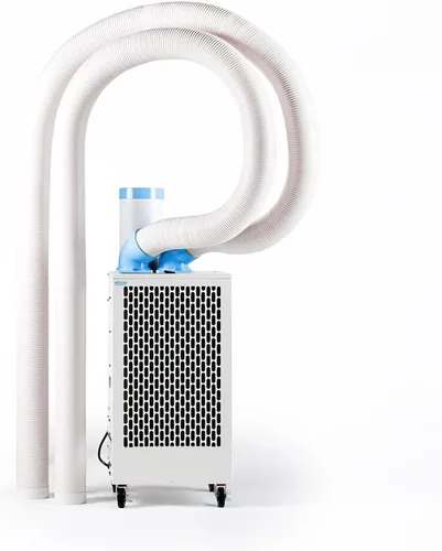 Vista 12 de Uninex SAC3000 KOOLZONE - Enfriador de puntos móvil para interiores y exteriores con doble conducto, grado industrial, refrigerante 10,236-BTU, R-32