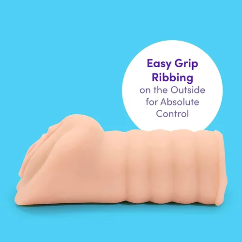 Vista 2 de Lovehoney Thrust Pro Ultra Holly - Masturbador masculino Vagina apretada realista de 6 pulgadas, canal texturizado, juguete sexual masculino