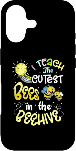 Vista 32 de iPhone 13 Pro Max I Teach The Cute Bees In The Beehive Kindergarten Case