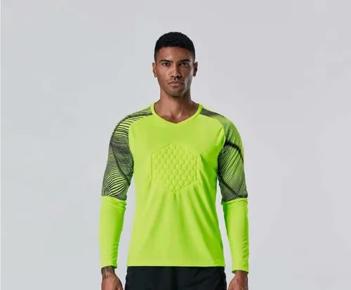 Vista 9 de Jared's Athletic Wear Camiseta acolchada para portero Fútbol, Fútbol, Fútbol Hombres, Niños, Unisex (4XL)